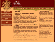 Tablet Screenshot of centrobilingue.sanmiguelinfo.com